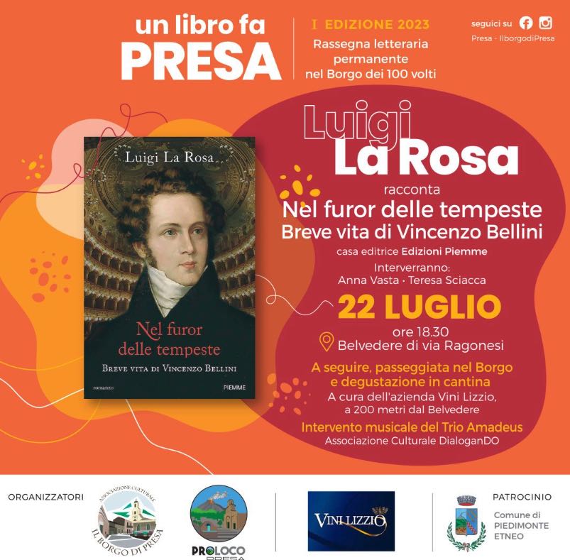 Antichi vini di Sicilia fra gli sponsor di &#8220;Un libro fa Presa&#8221;