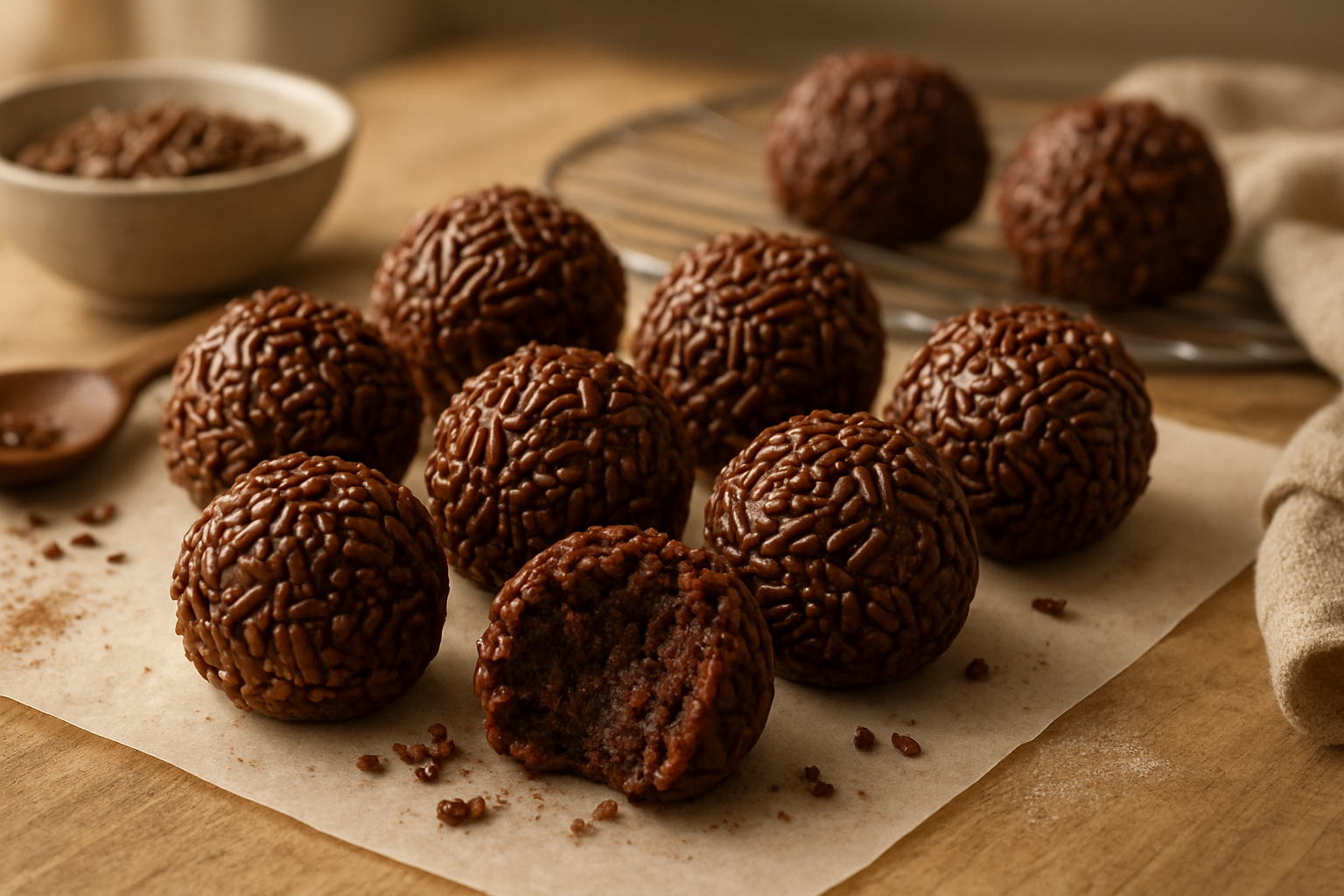 Classic Chocolate Brigadeiros: Easy Brazilian Fudge Bites Recipe