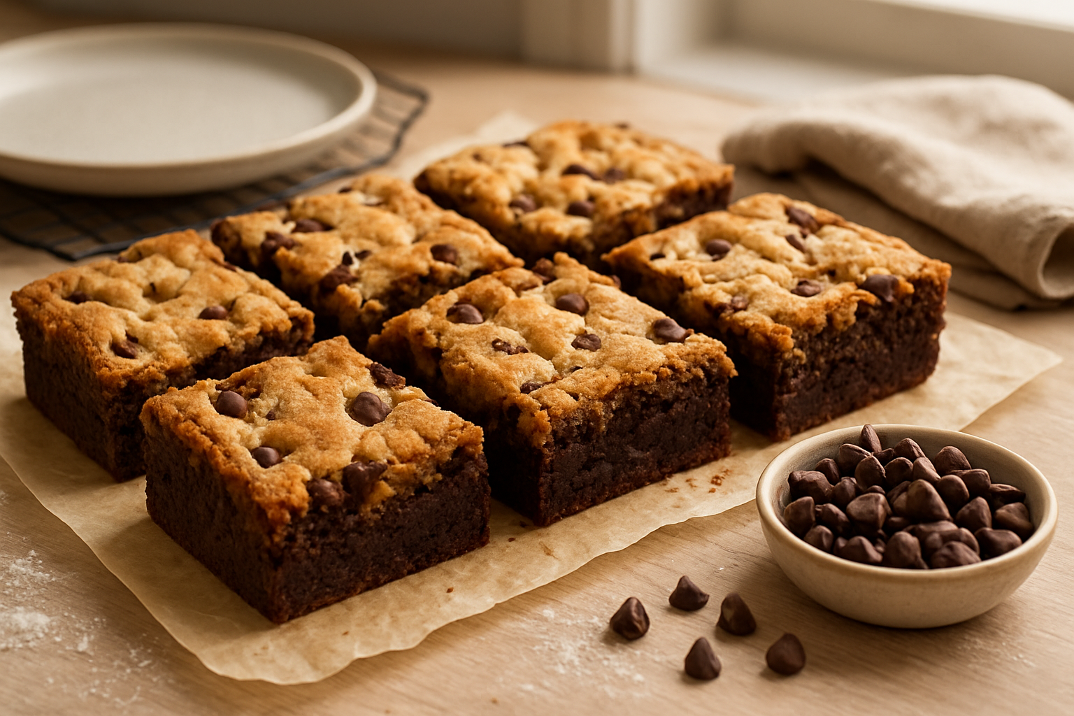 Ultimate Chocolate Chip Cookie Brownies Recipe for Fudgy Delight