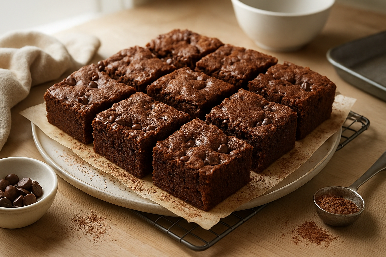 Fudgy Chocolate Gingerbread Bars Recipe for Moist Holiday Treats