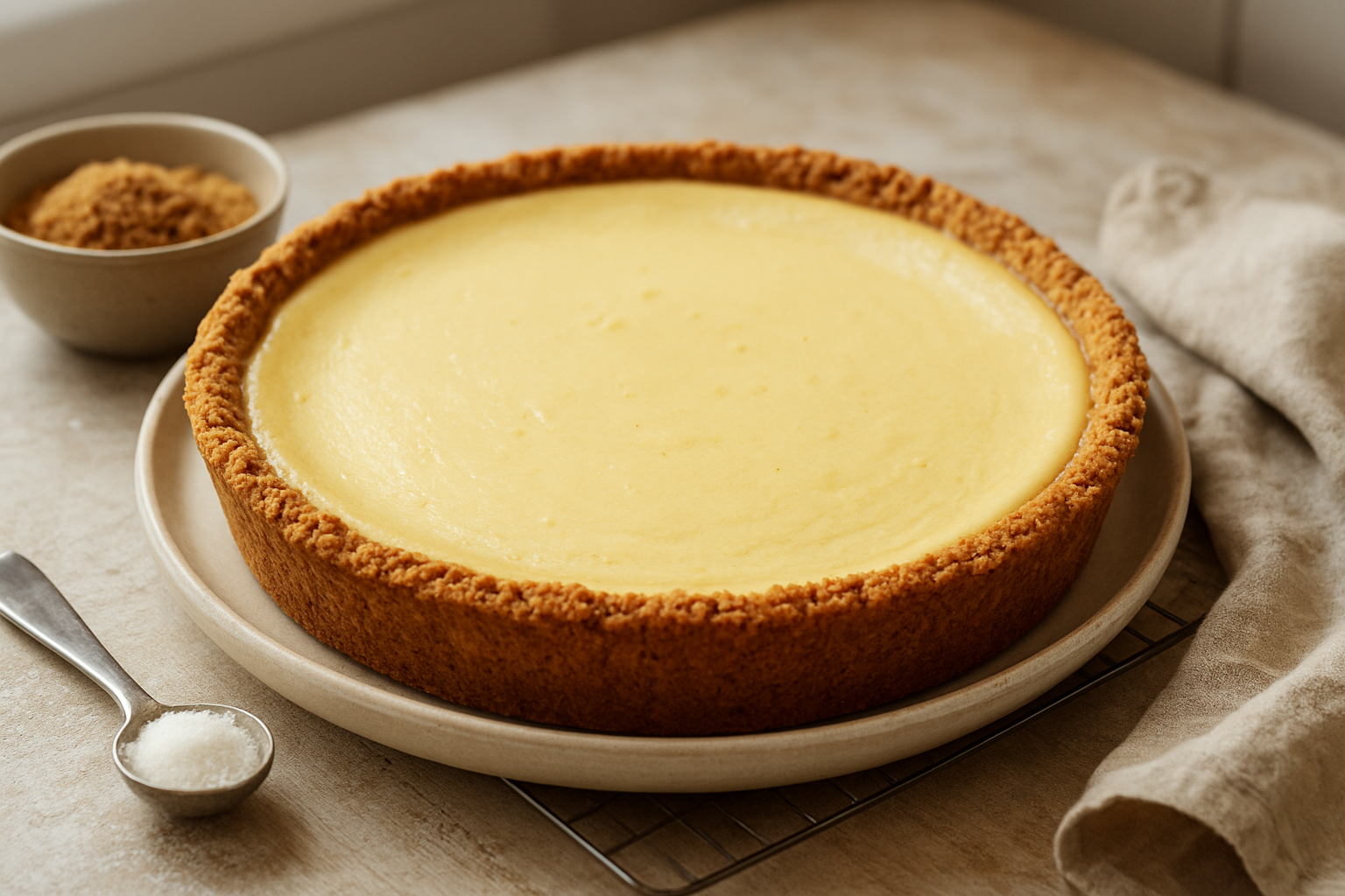 Classic Key Lime Pie Recipe with Homemade Graham Cracker Crust
