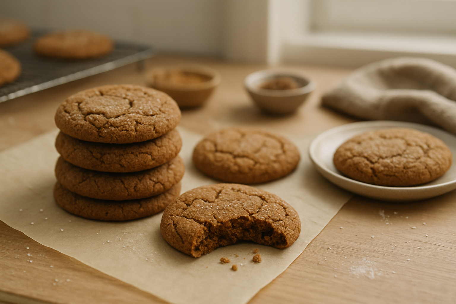 Soft Molasses Spice Cookies Recipe for Cozy Fall Baking