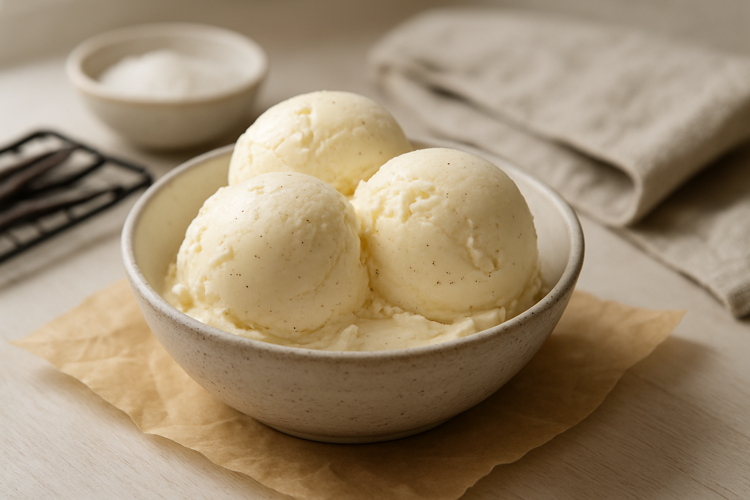 Classic French Vanilla Ice Cream Recipe for Rich, Creamy Delight