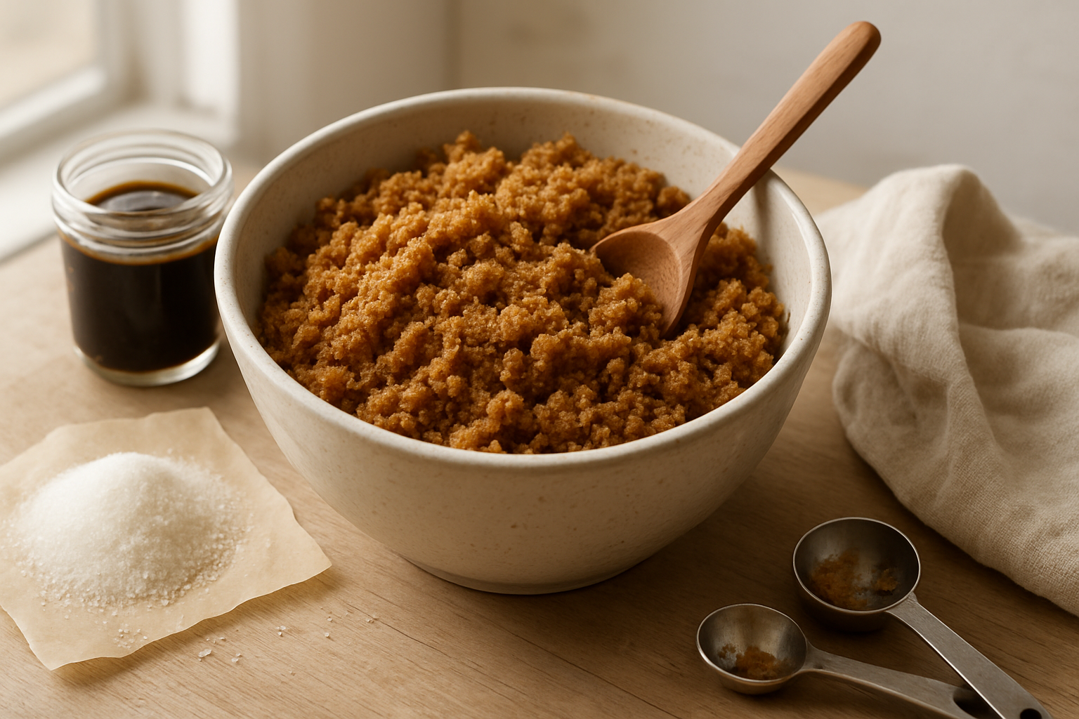 How to Make Homemade Brown Sugar in Minutes for Baking