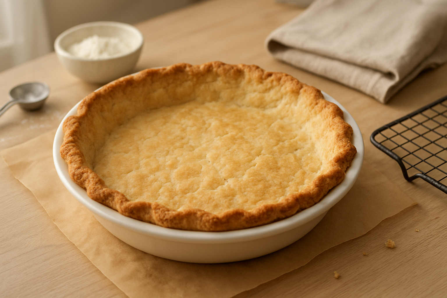 Easy No-Roll Pie Crust Recipe for Perfectly Flaky Pies