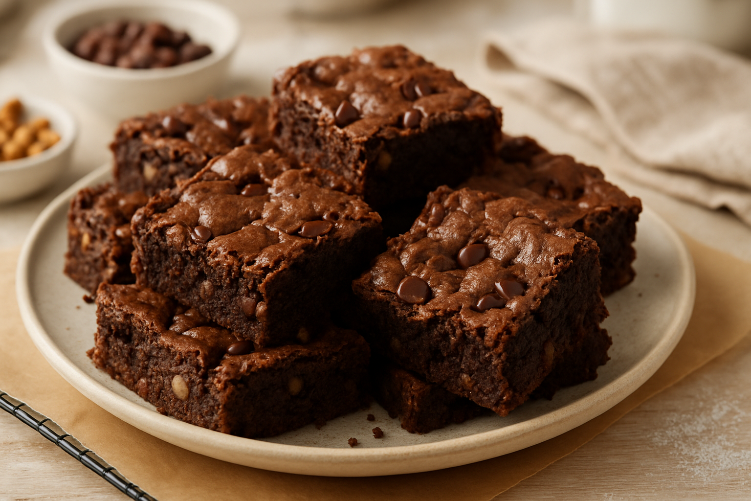 Ultimate Fudgy Chocolate Brownies Recipe for Rich, Gooey Treats