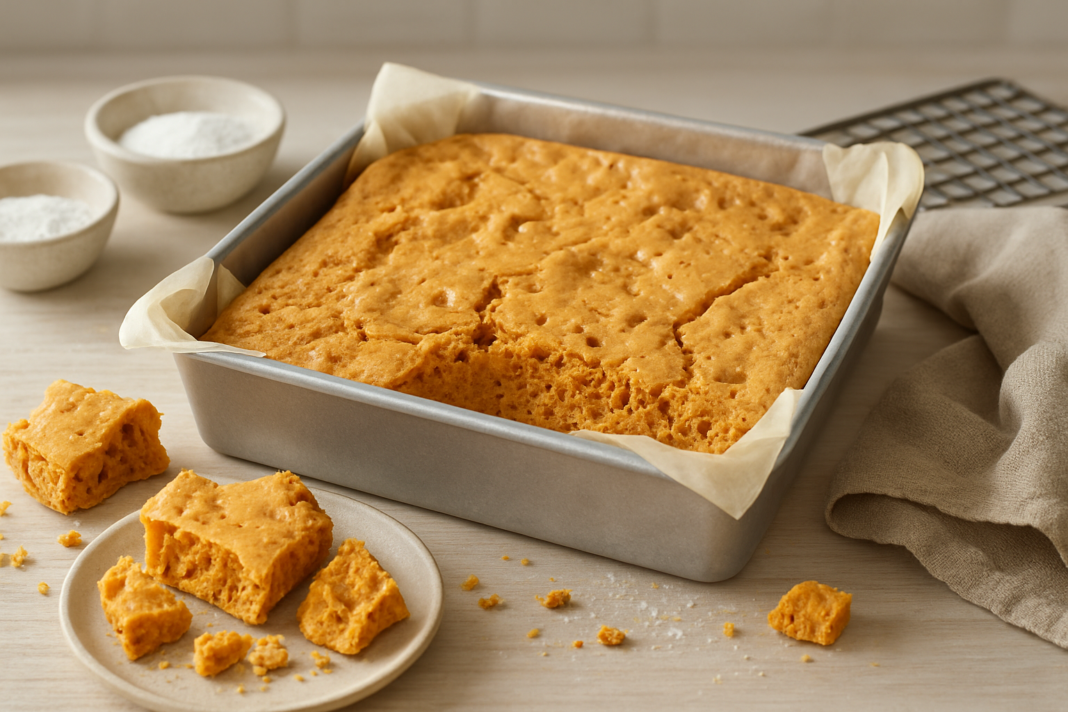 Classic Sponge Toffee Candy Recipe for Light, Crunchy Treats