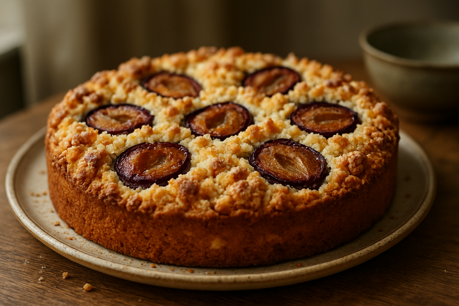 Altdeutscher Pflaumenkuchen mit Quarkstreuseln – Herbstklassiker aus der deutschen Küche