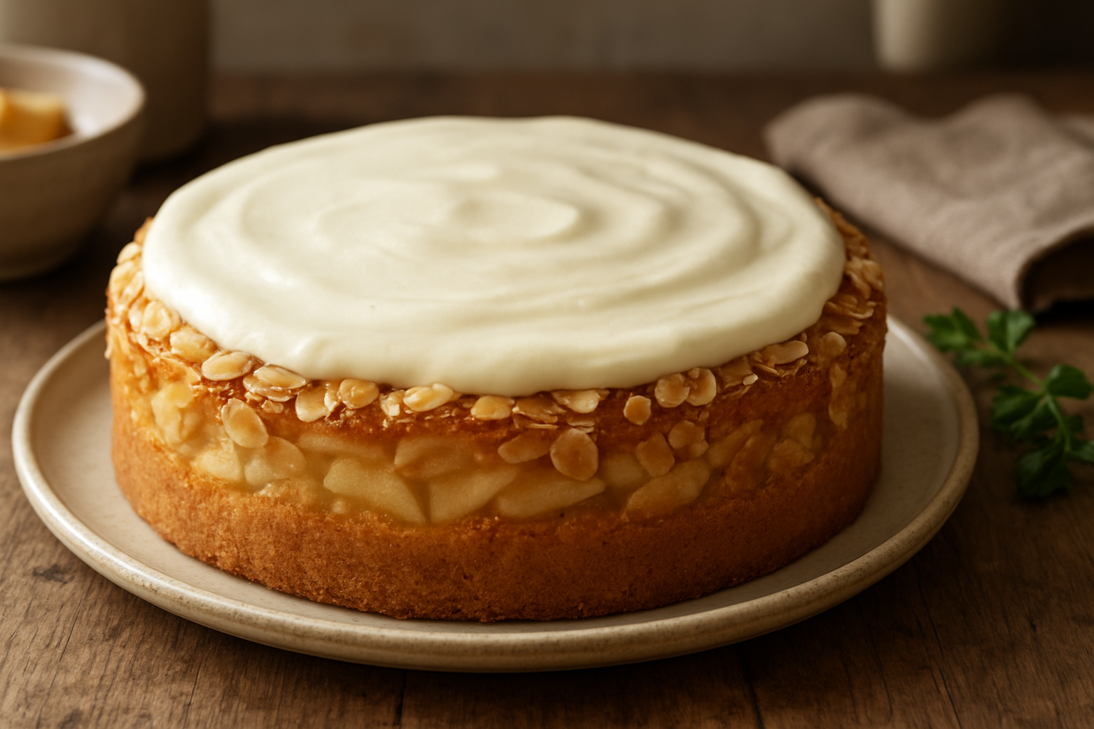Apfel-Wein-Creme-Torte – Herbstliches Dessert mit deutscher Tradition