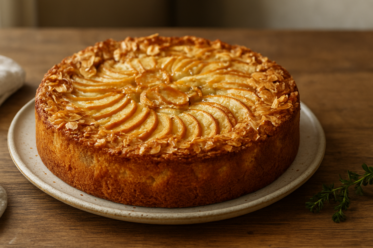 Apfelkuchen mit Mandelkruste – Klassiker für Herbst und Alltag