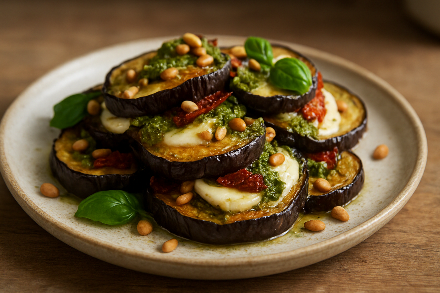 Auberginen Mozzarella Antipasti – Italienischer Genuss für den Sommer