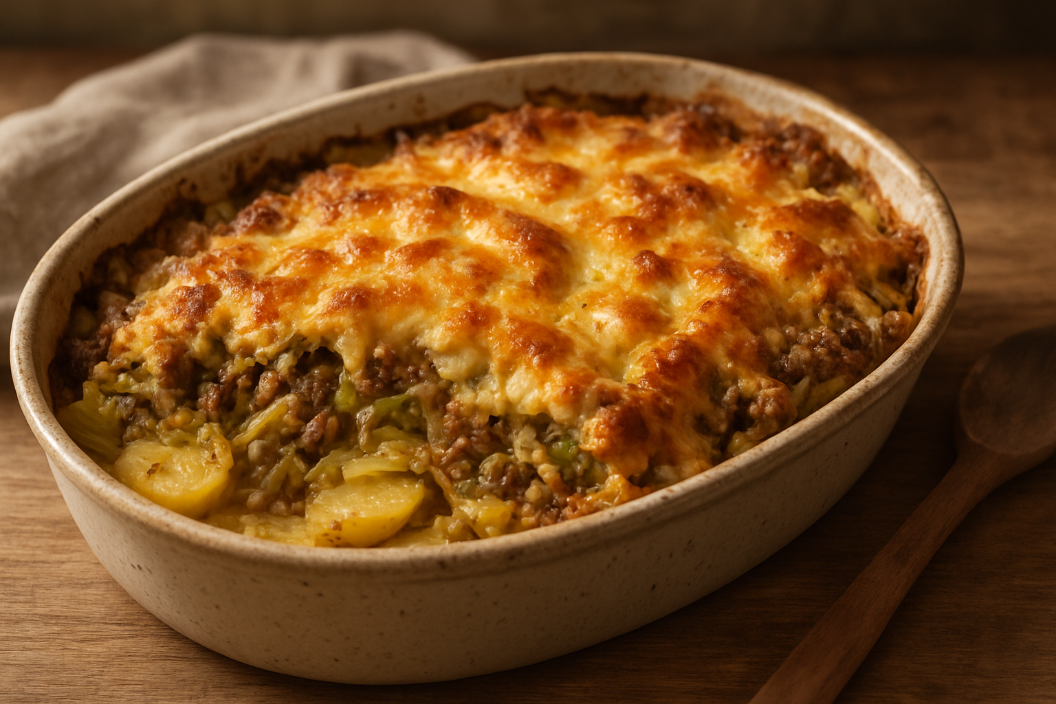 Auflauf mit Chinakohl und Hackfleisch – Herbstlicher Klassiker für die Alltagsküche