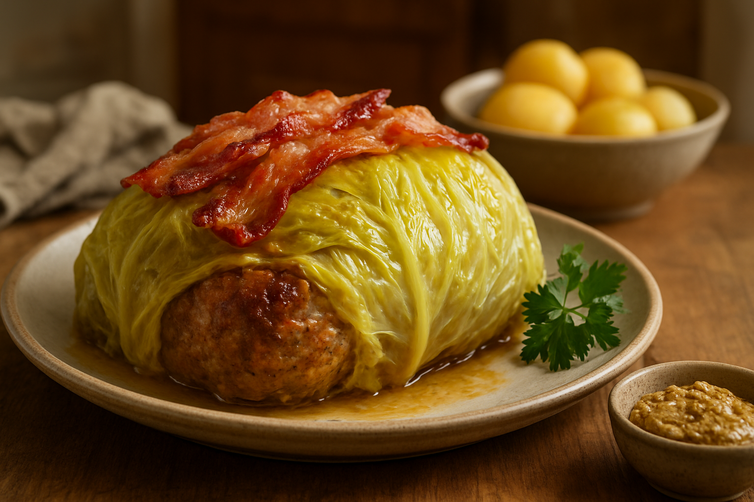 Bavarian Cabbage and Mince Meatloaf – Classic German Comfort for Every Season