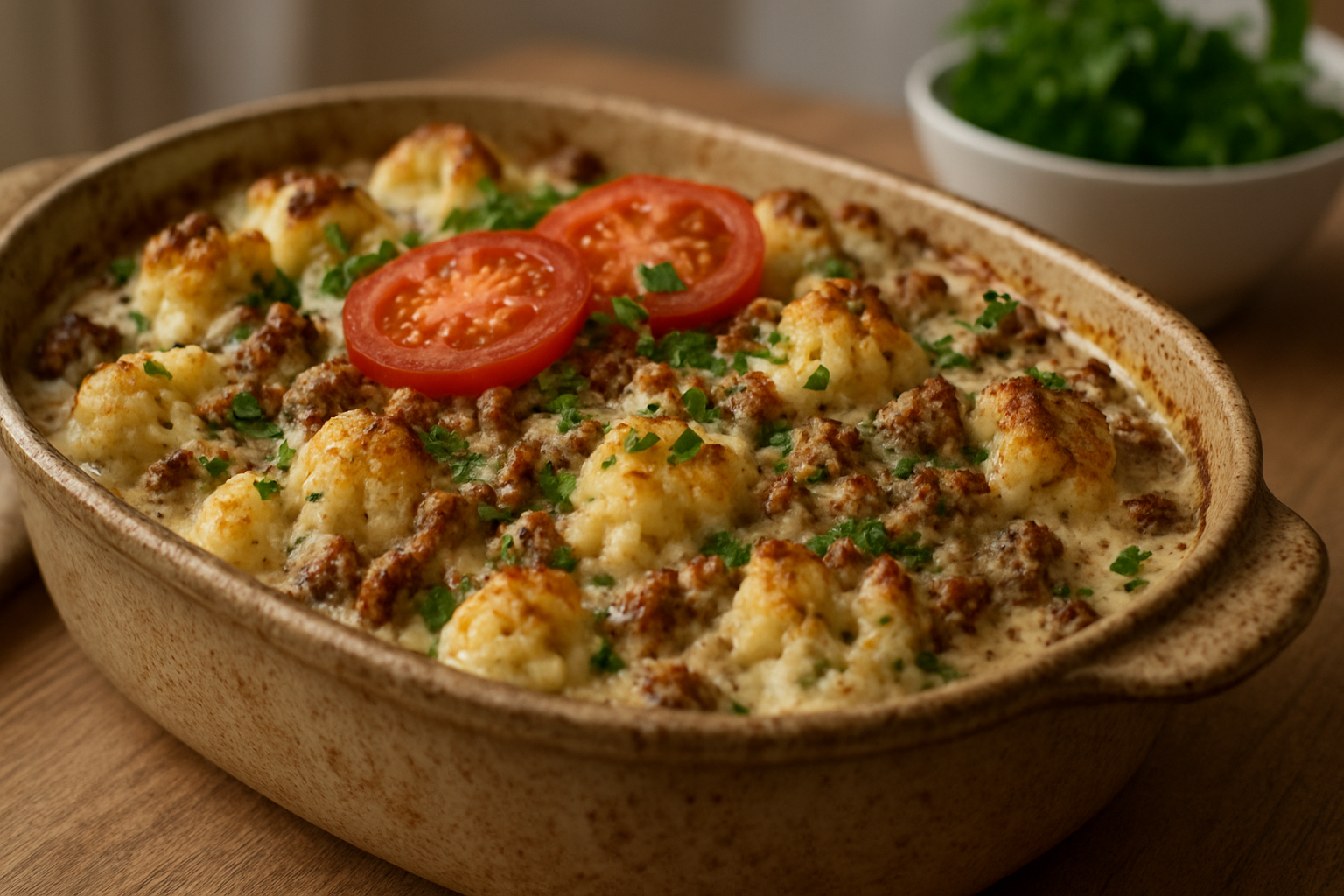 Blumenkohl-Hackfleisch-Auflauf – Herzhaftes Familienessen für den Alltag