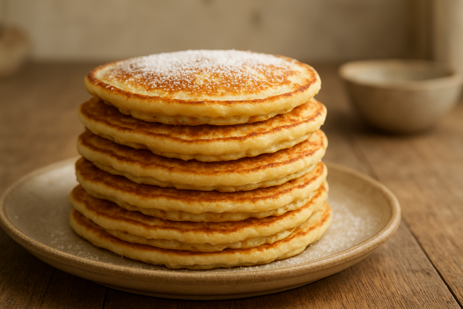 Buttermilch-Pfannkuchen: Luftiger Klassiker für ein genussvolles Frühstück