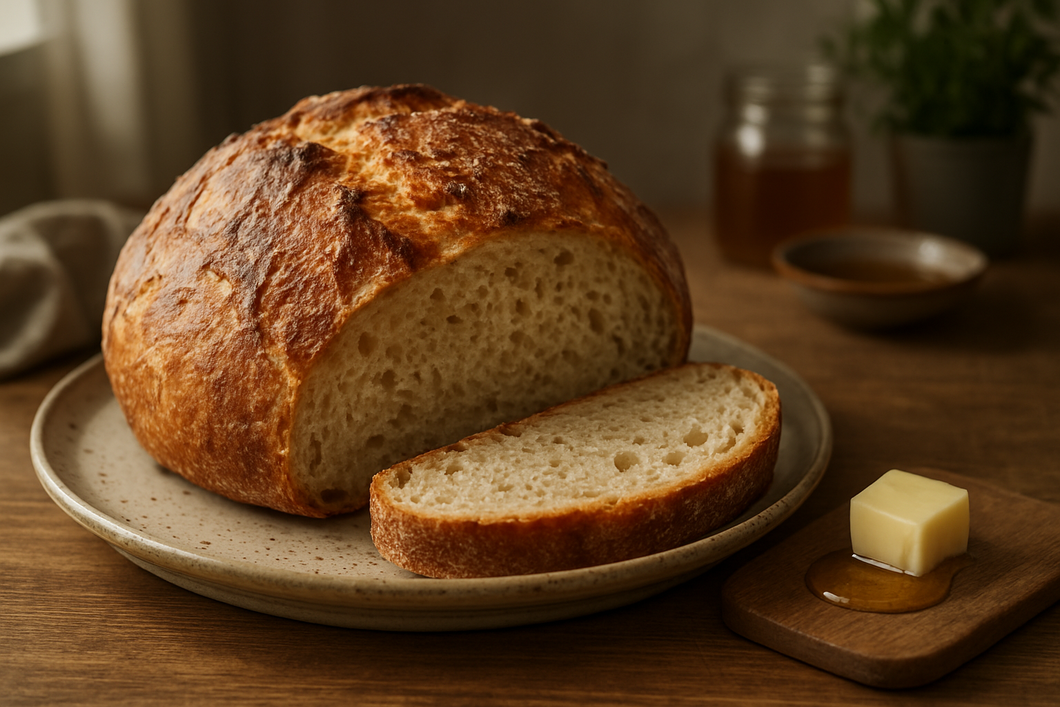 Buttermilchbrot Rezept mit Honig und Natron – Perfekt für den Alltag