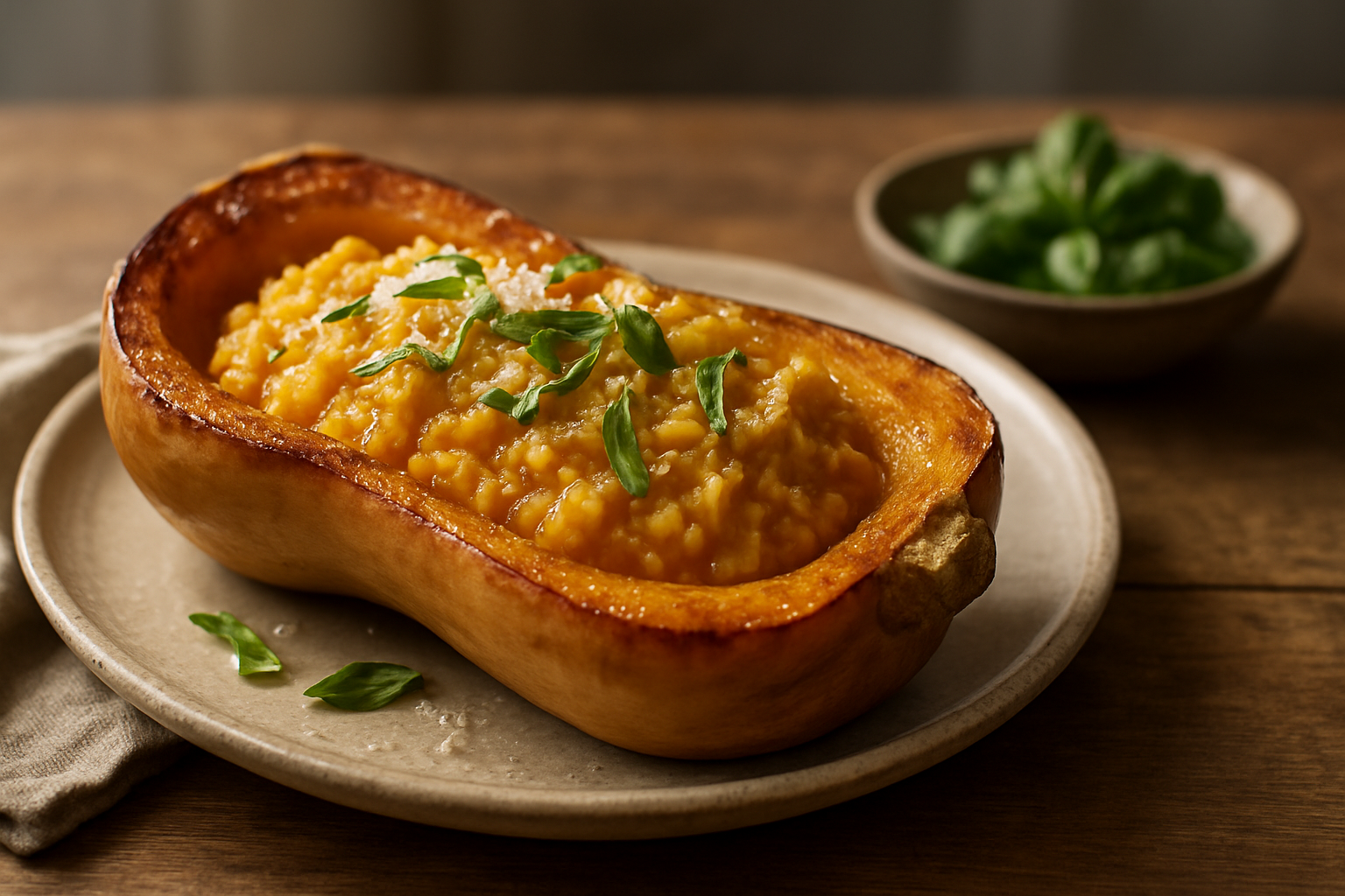 Butternut-Kürbis Risotto – Herbstliches Wohlfühlgericht mit Pecorino