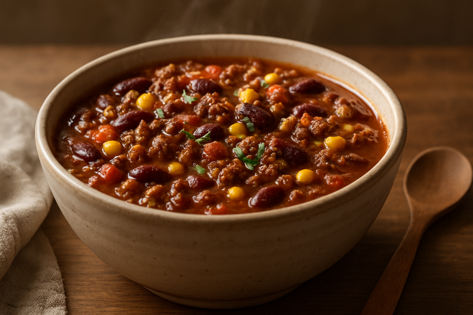 Chili con carne Rezept – würziges Herbstgericht mit Schokoladennote