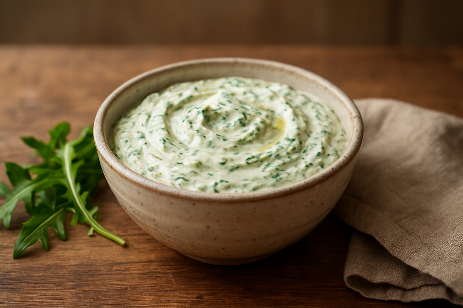 Cremiger Rucola-Dip – Frischer Genuss für den Alltag und Grillfeste