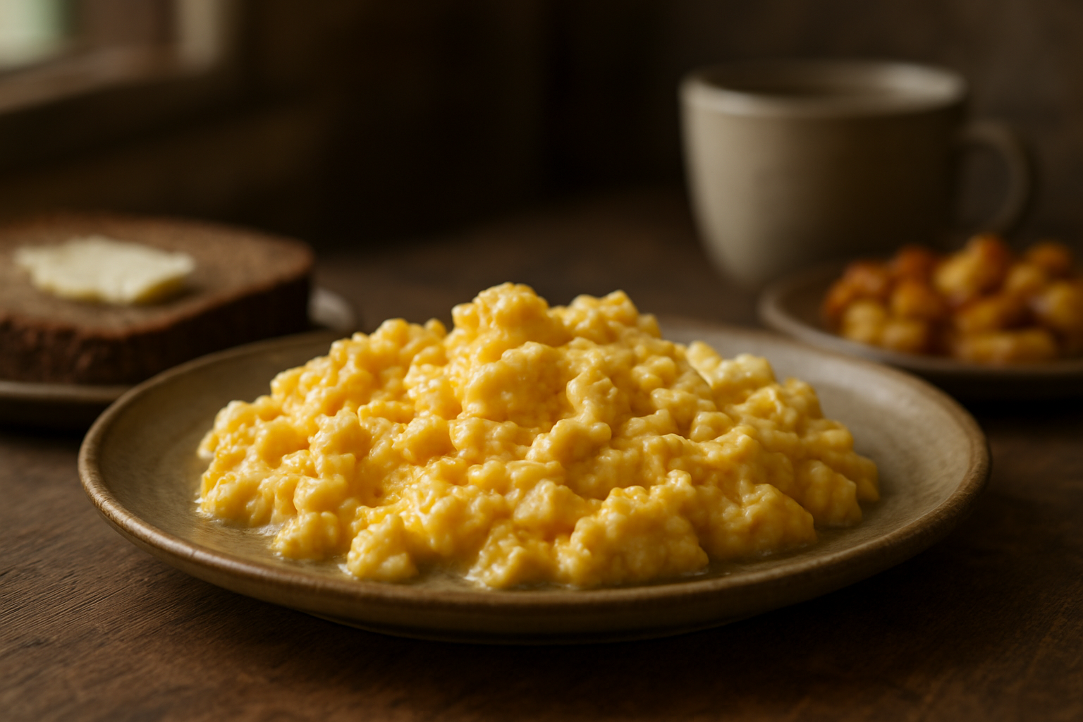 Cremiges Rührei für zwei – Perfekt für ein schnelles Frühstück