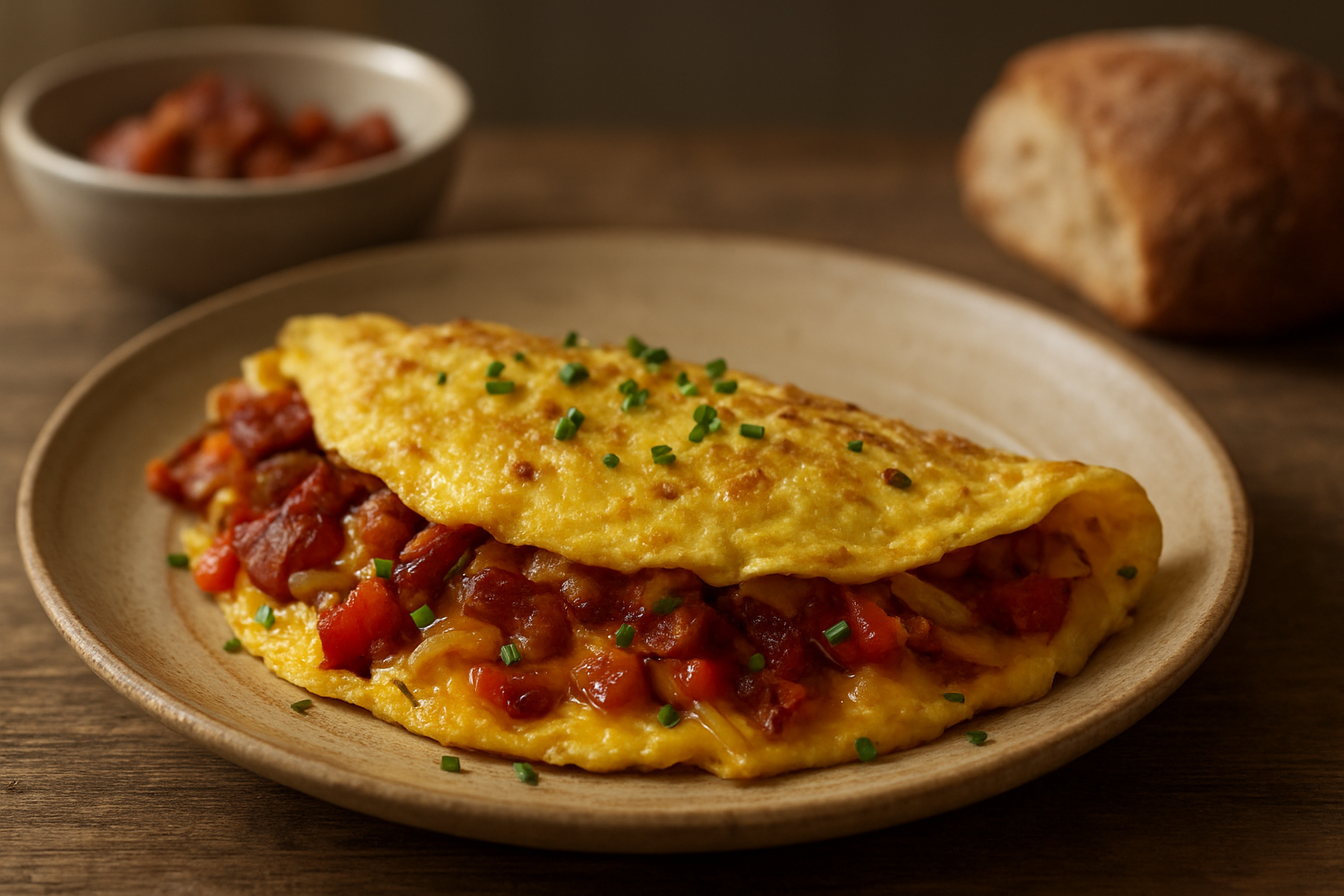 Denver-Omelett Rezept: Herzhaftes Frühstück mit Speck & Paprika