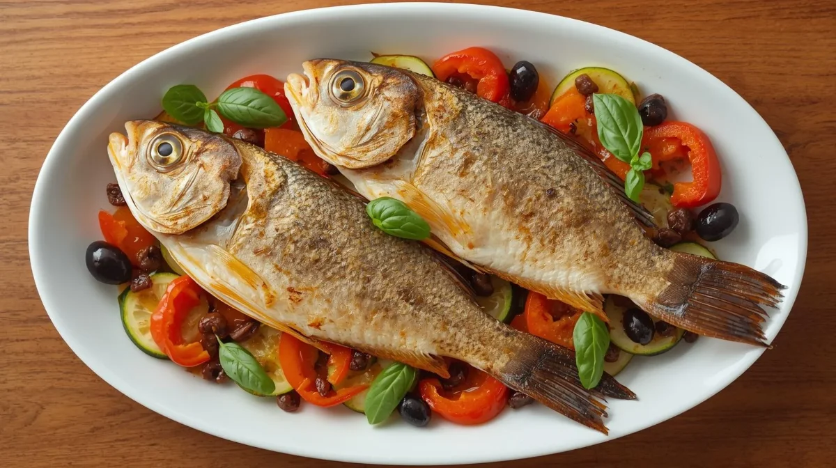 Dorade auf toskanische Art