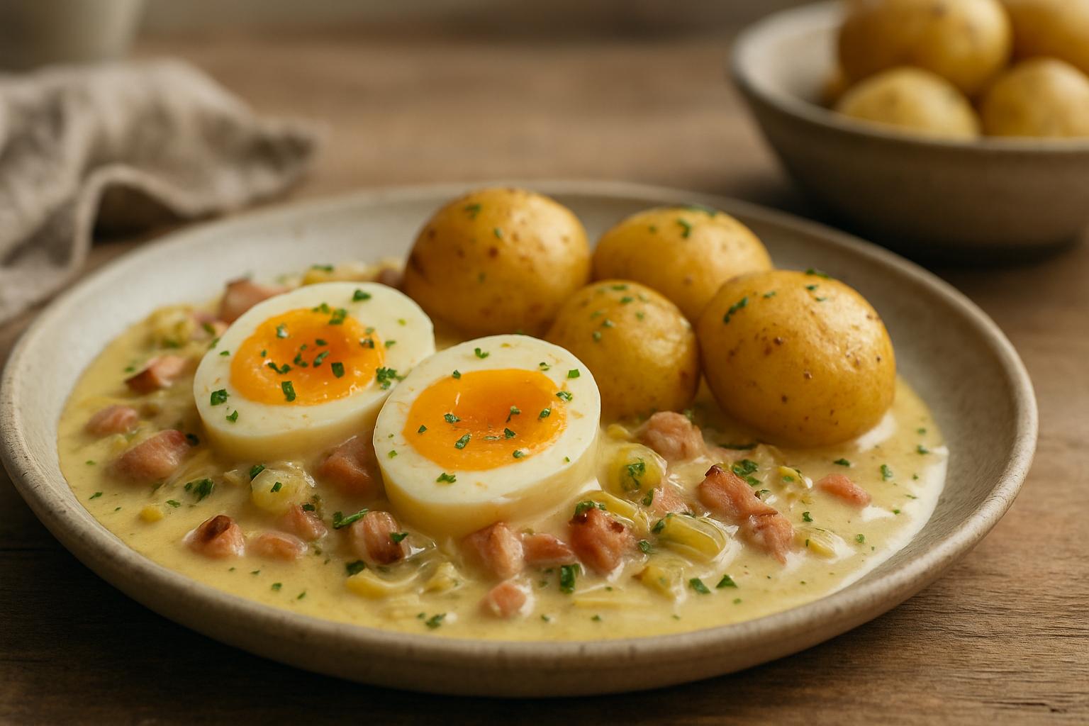 Eier in Senfsoße – klassisches Wohlfühlessen für den Alltag