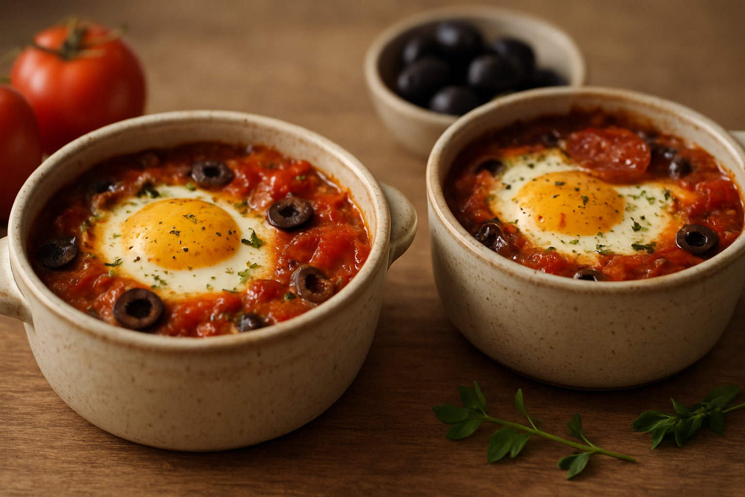 Eier in würziger Tomatensauce – Spanischer Genuss für den Alltag