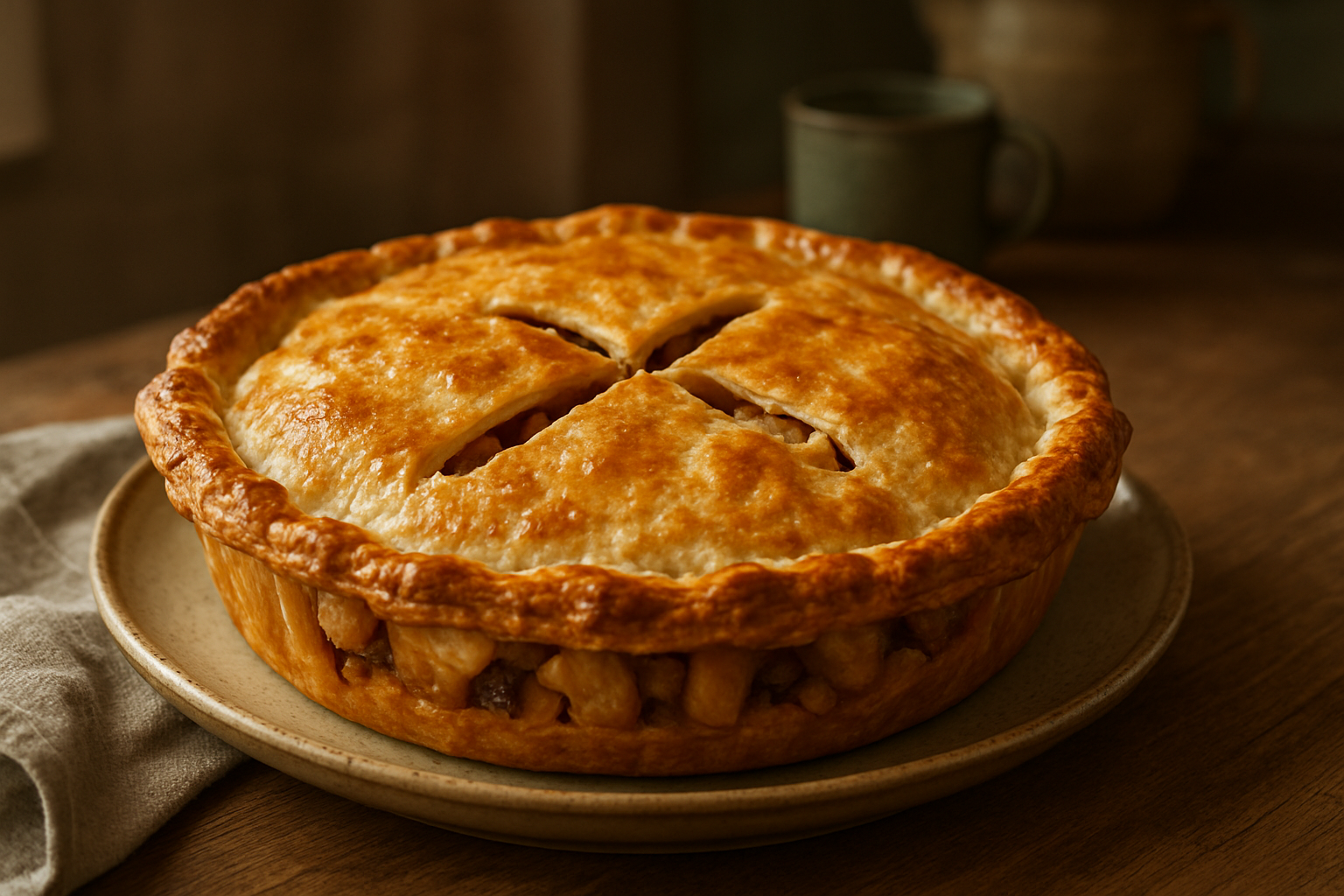 Englischer Apfelkuchen klassisch gebacken – Herbstlicher Genuss aus England