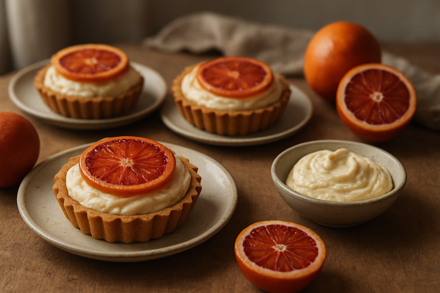 Delicate Orange Cream Tartlets – Perfect Spring Dessert Recipe