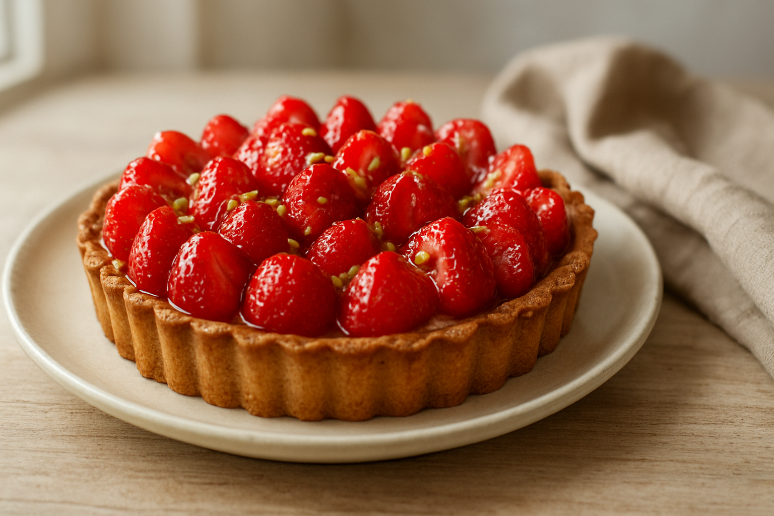 Französische Erdbeertorte – Klassiker für den Sommergenuss