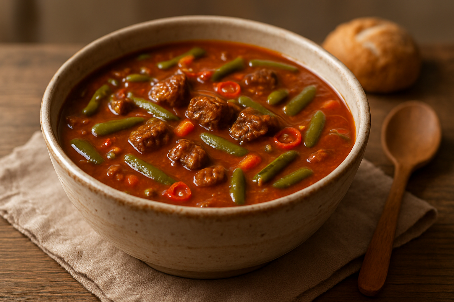 Hearty Bean Goulash Soup – Authentic German Comfort for Winter