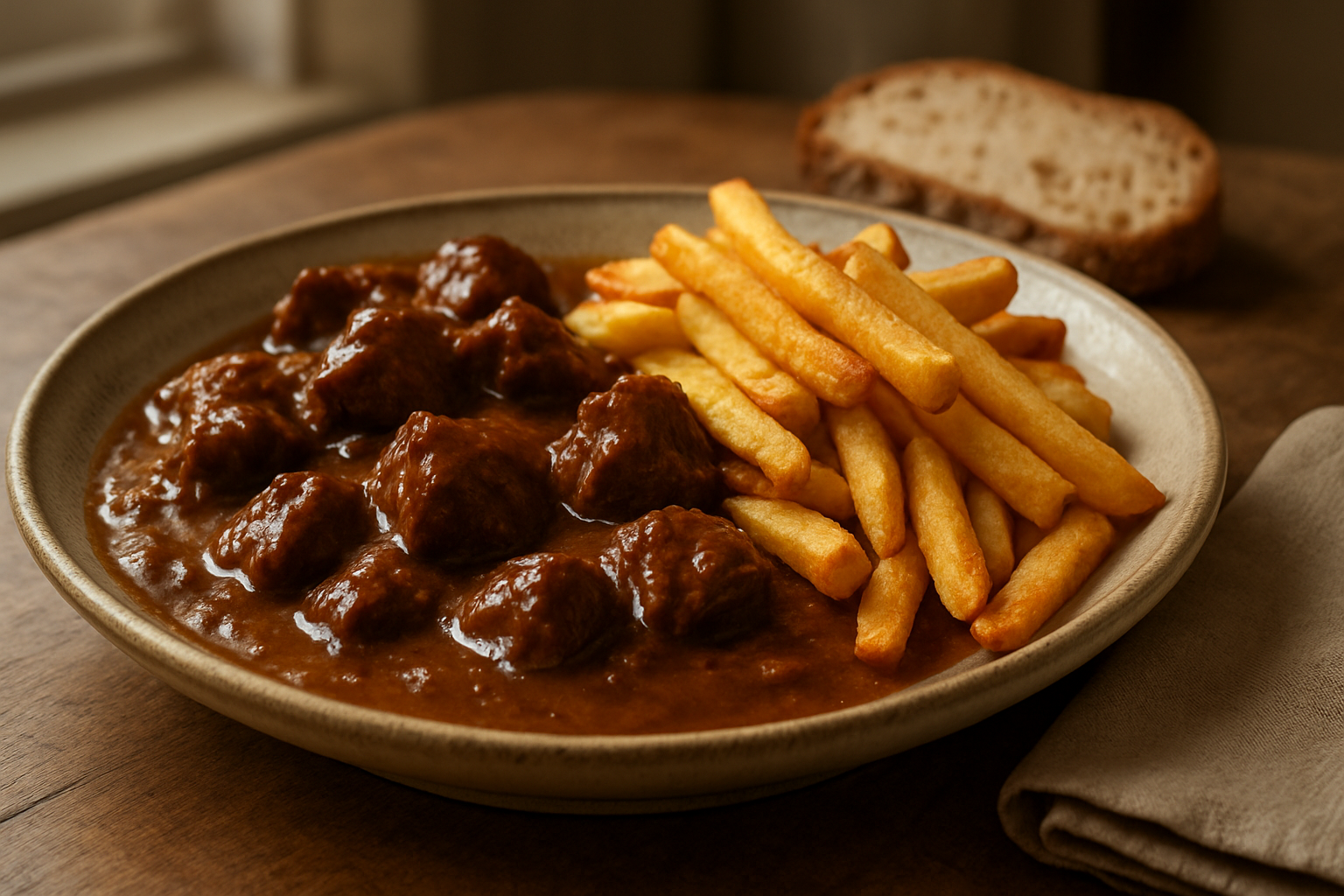 Herzhaftes belgisches Rindergulasch mit Altbier – Perfekt für den Alltag
