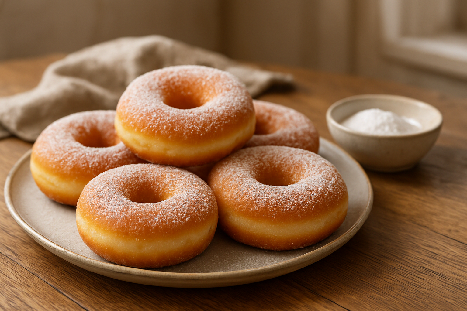 Hefedonuts Rezept: luftig, frittiert und mit Zuckerguss