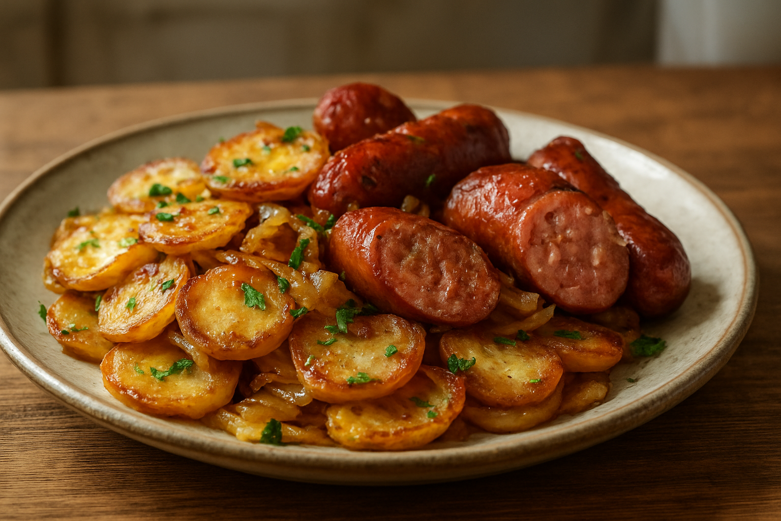 Knusprige Bratkartoffeln mit Mettenden – Klassiker für den Alltag