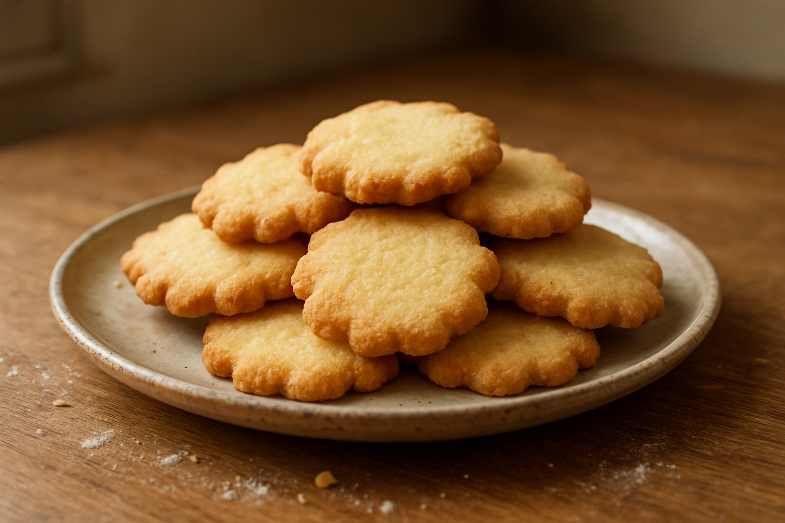 Knusprige Butterplätzchen ohne Eier – Perfekt für Weihnachten