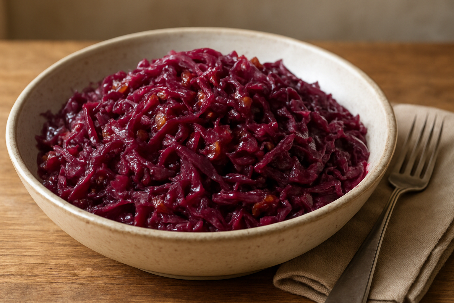 Rotkohl klassisch zubereitet – perfekte Beilage für festliche Anlässe