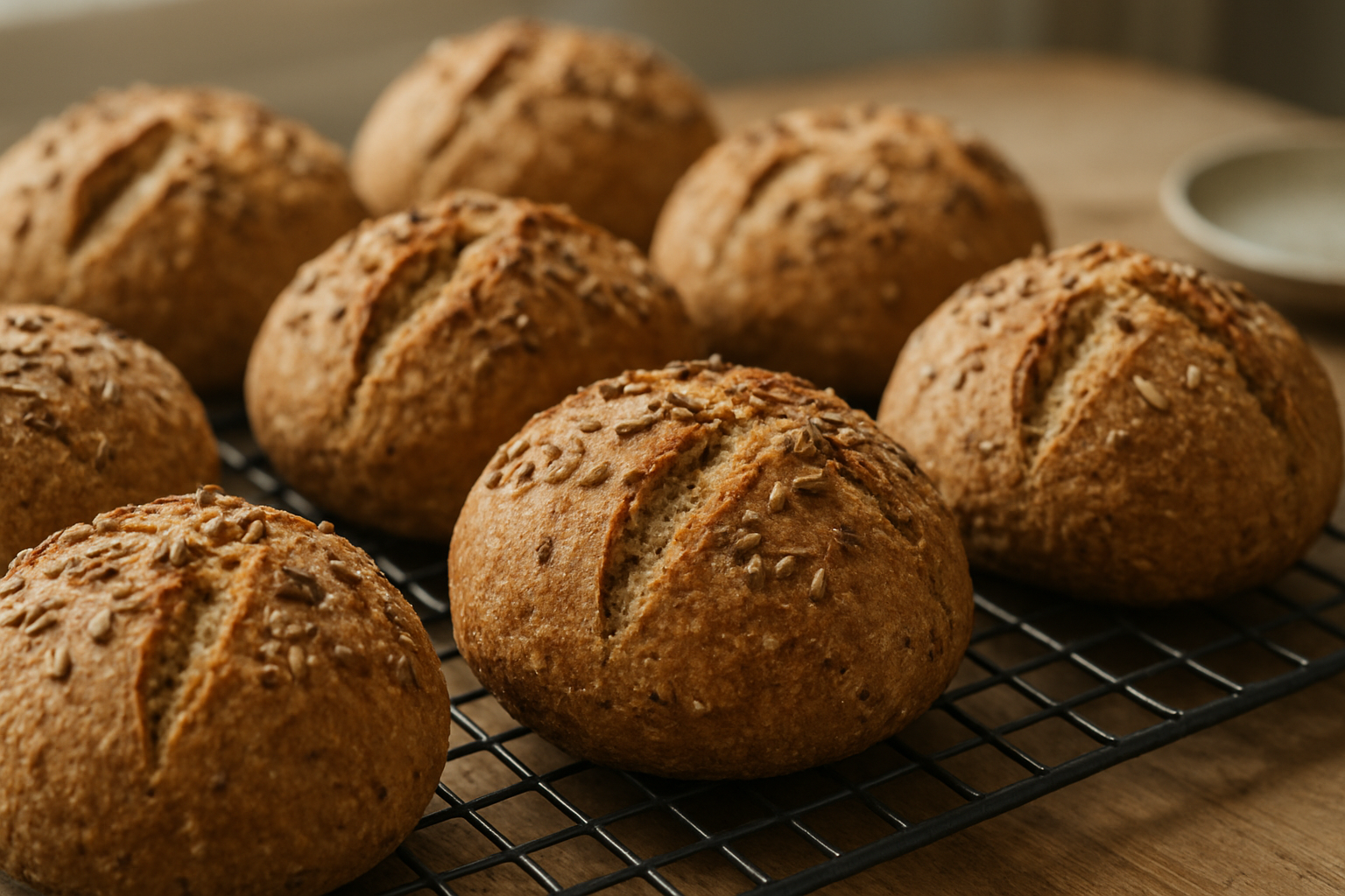 Rustic Wholemeal Rolls Recipe – Perfect for Everyday Baking