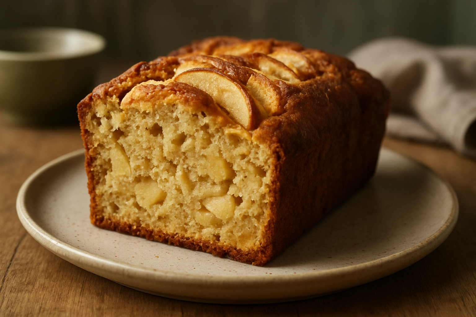 Apfelkuchen aus der Kastenform: saftig, einfach und mit Zitronennote