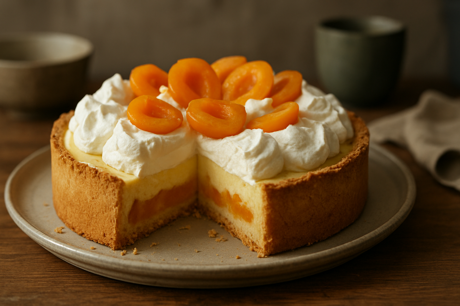 Spiegelei-Torte mit Aprikosenfüllung – Fruchtiger Genuss zum Sommerfest