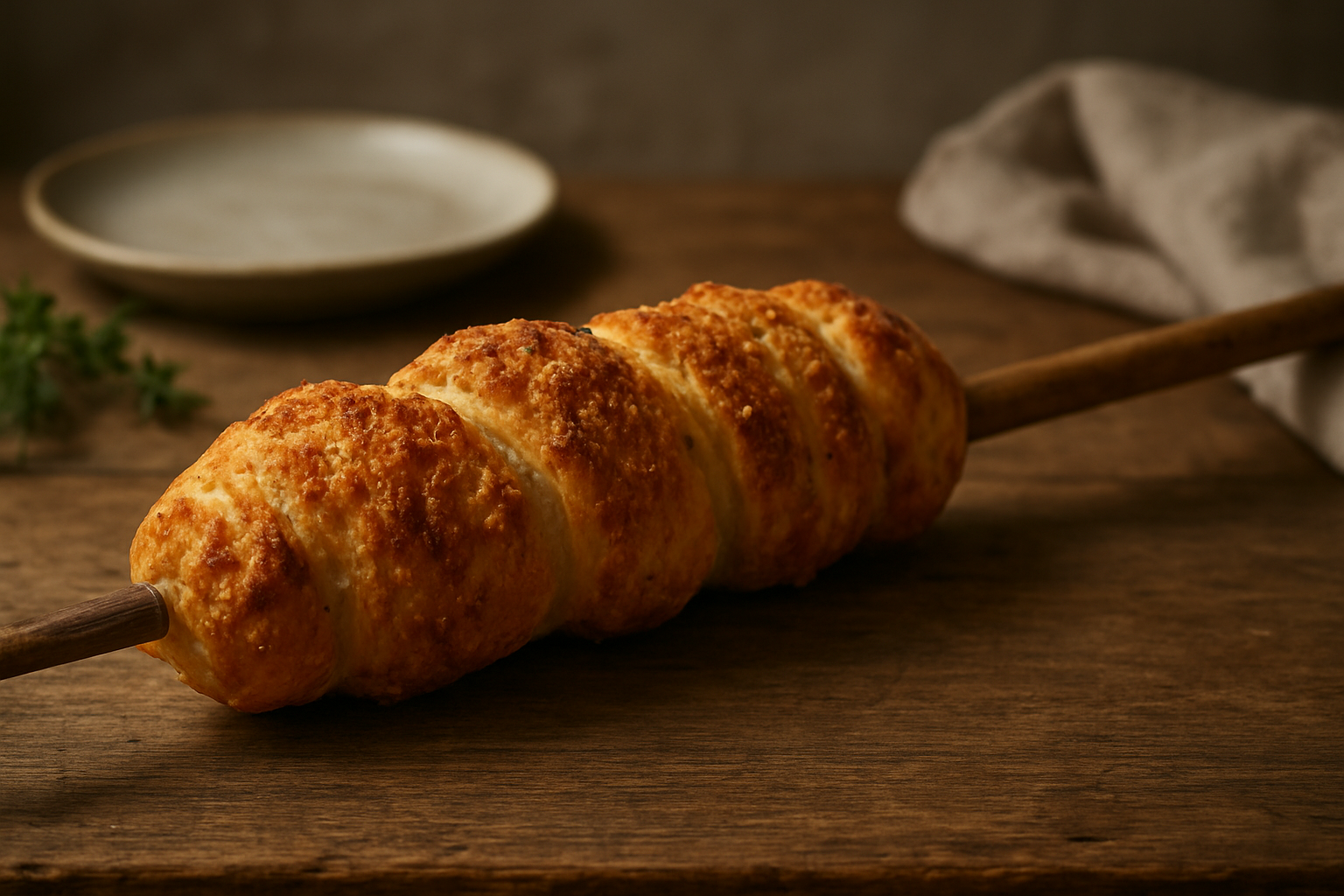 Stockbrot mit Parmesan – Knuspriger Genuss am Lagerfeuer für den Sommerabend