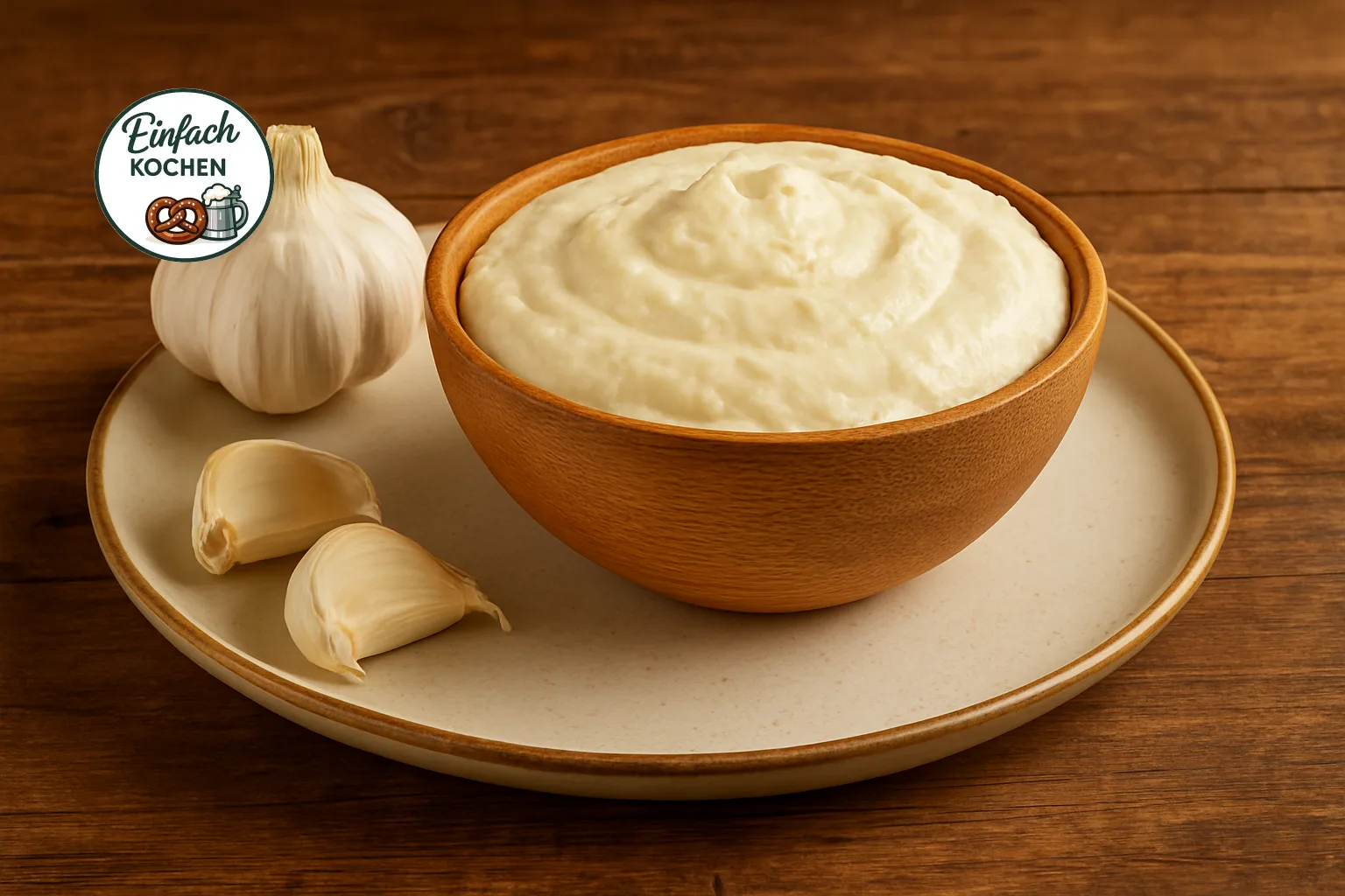 Vegane Aioli mit Cashewkernen