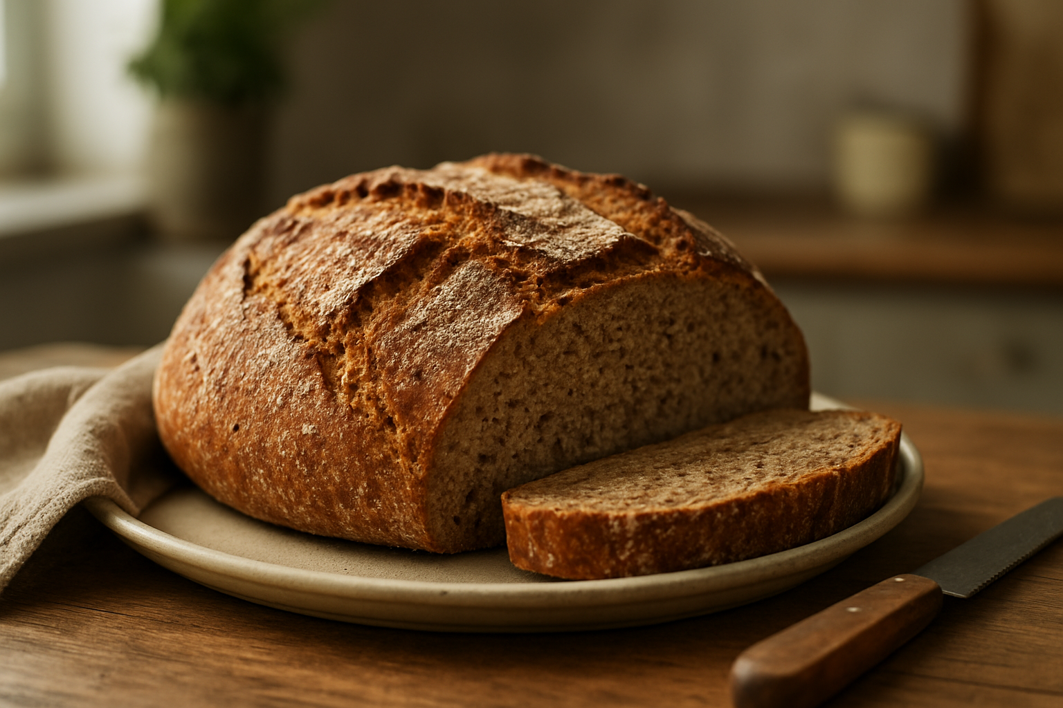 Wholesome Wholemeal Yoghurt Bread – A Healthy Everyday German Bake