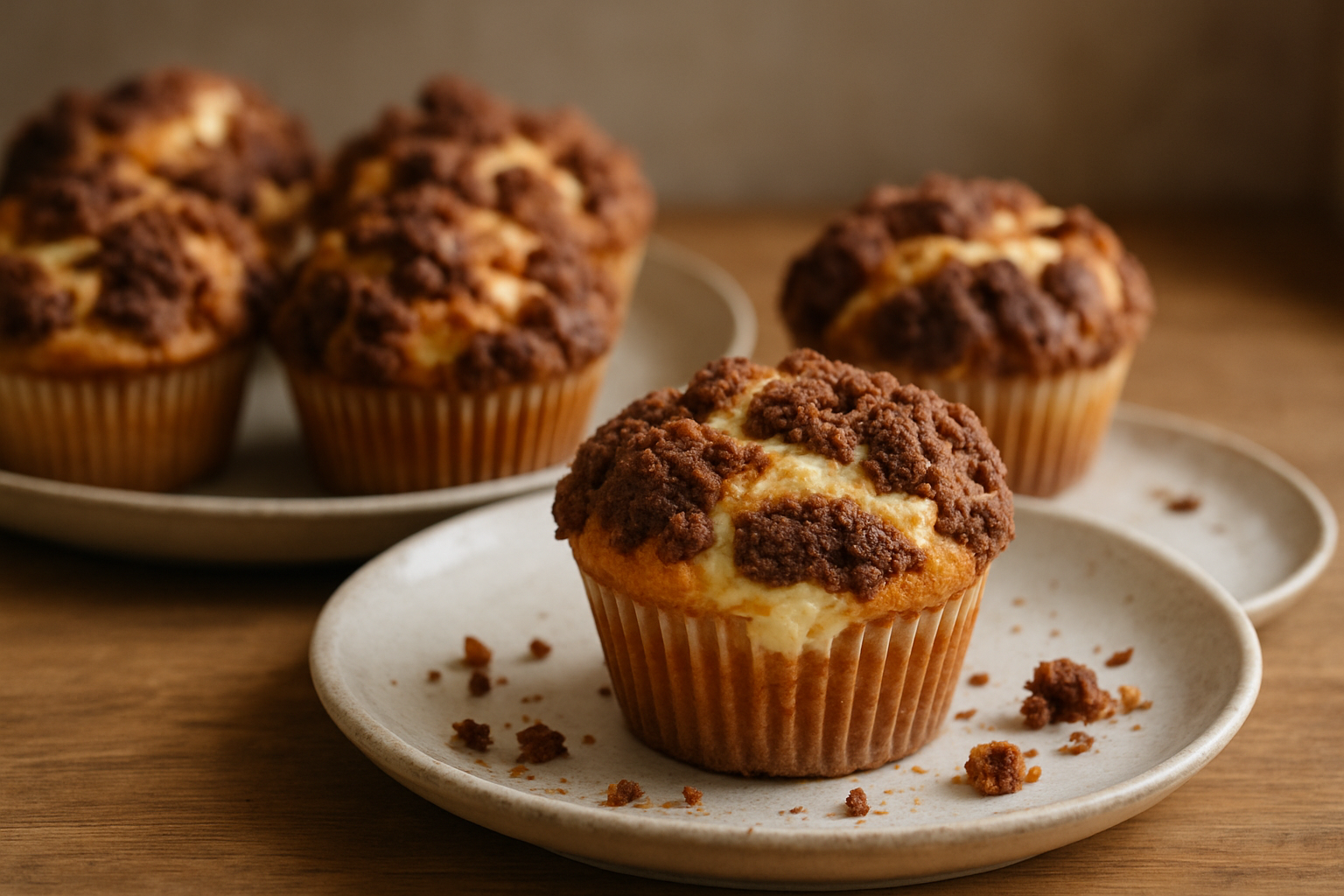 Zupfkuchen-Muffins mit Quarkfüllung – Klassiker für den Alltag