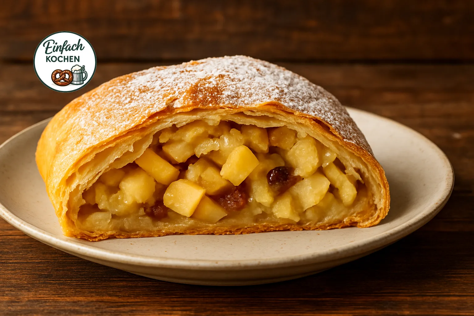 Wiener Apfelstrudel klassisch zubereitet