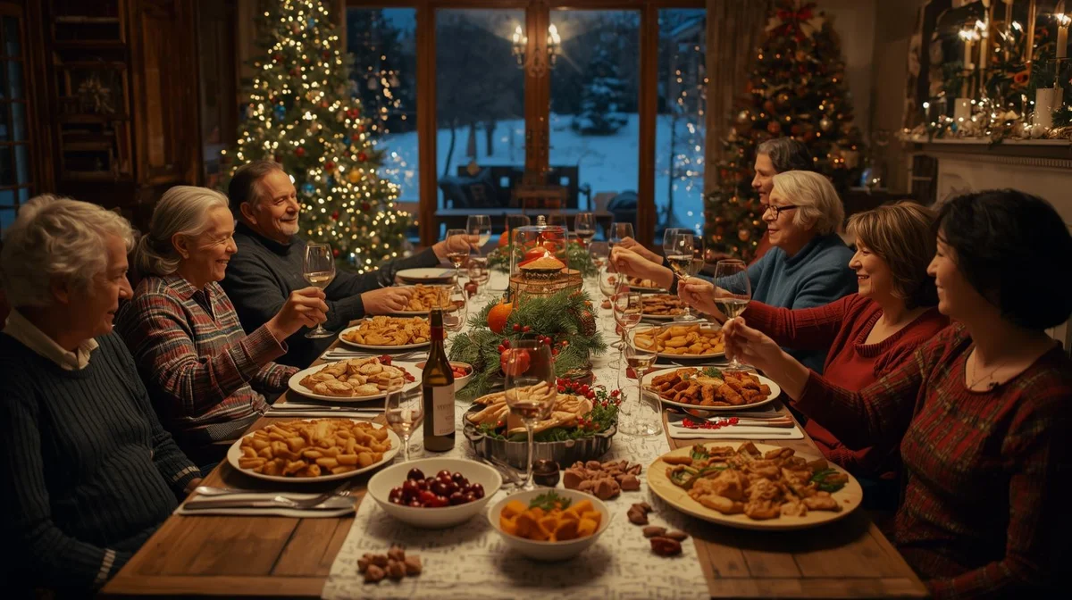 Sicilian diaspora food habits during Christmas and New Year in North America