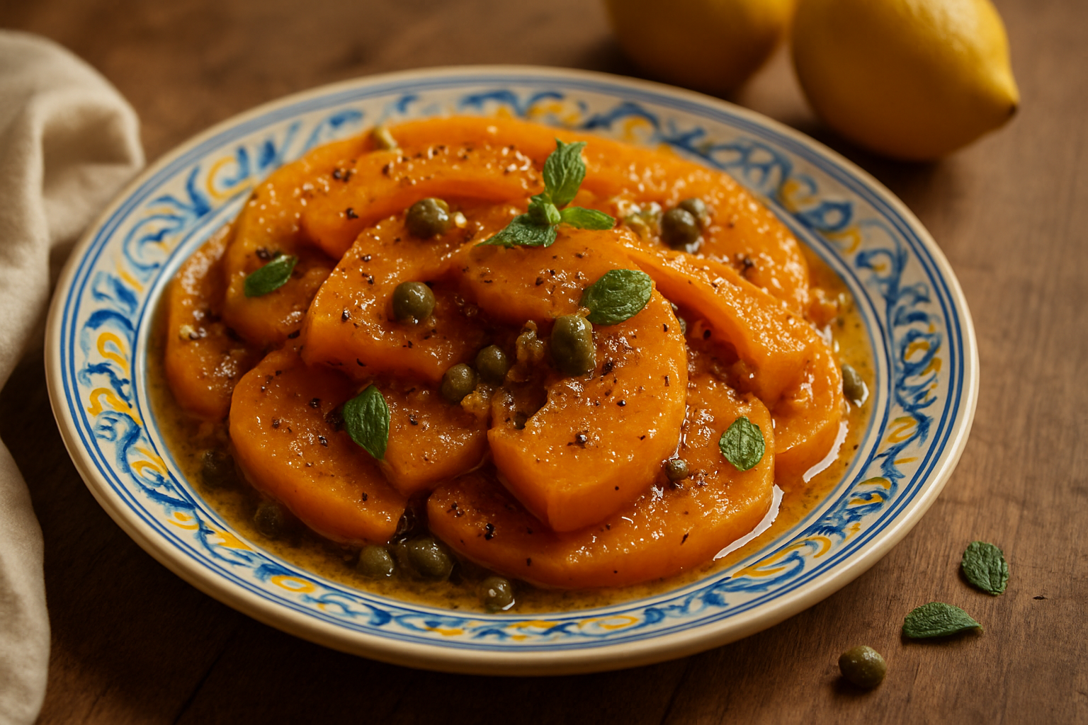 Agliata di Zucca Sizilien: Herbstklassiker mit Knoblauch und Sardellen