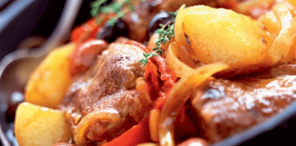 Hearty Sicilian Lamb Stew with Tender Potatoes
