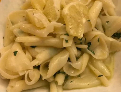 Arricciati ca lumìa di Buccheri: a zesty lemon and mint delight