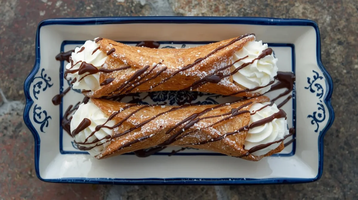 Sicilian Ricotta Ice Cream Cannoli: Authentic Summer Dessert from Sicily